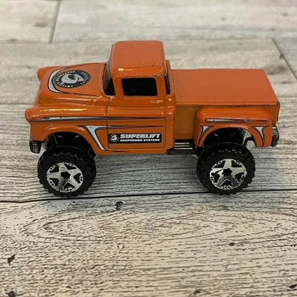 Hot Wheels Other - VTG Hot Wheels 1956 Superlift Suspension Systems Performance Truck - Orange